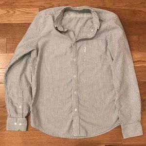 Men’s Ben Sherman Oxford Buttondown Stripe Shirt M